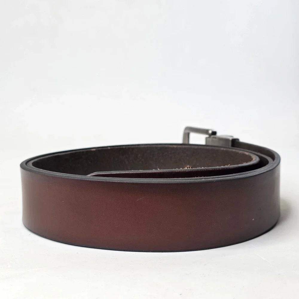 Levi's Genuine Leather Belt Brown Cut to Fit Size 34-42 Men's Adjustable